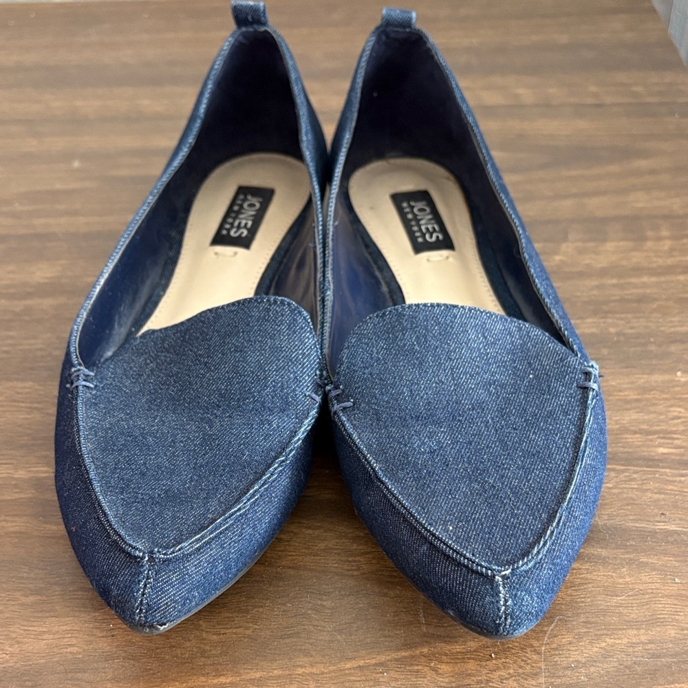 Jones New York Women's Blue Denim Loafers
